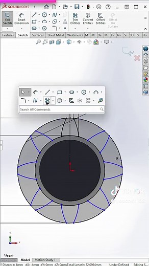 Creating a Part in SolidWorks Using Flex Command