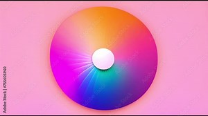 Gradient rainbow swirl liquid background. NEON CC Abstract blurred gradient mesh background in bright colors. Colorful smooth template Soft color background Color neon gradient. Moving abstract 4k Stock Video