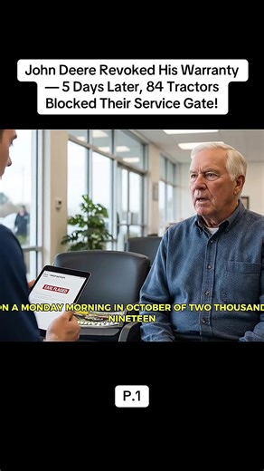 John Deere Warranty Revocation Leads to 84 Tractors Blocking Service