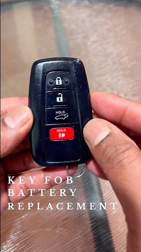 Toyota RAV4 Key Fob Battery Replacement | CR2032 DIY Fix