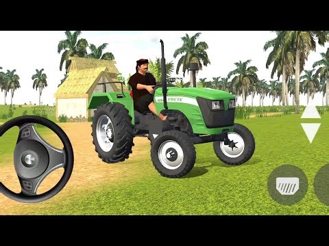 😱 Real Tractor Driving Game 🔥 Indian Tractar Games - Gadi Wala Game - Trekter Gameplay (Android)