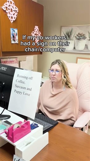 If the Meason & Morris attorneys and staff had a sign on their chairs/computers 🪧😆