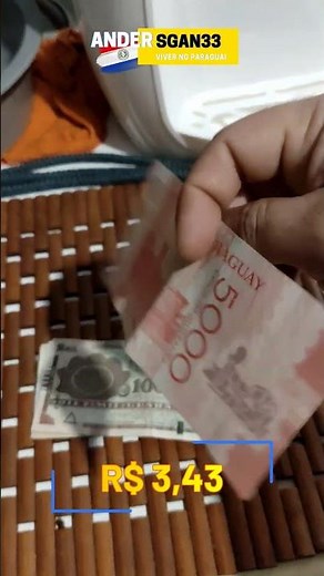 Como é o Guarani a moeda do Paraguai e seu Valor em Reais 💲🇵🇾 #paraguay #paraguai