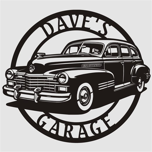 1941 Cadillac Metal Sign, Series 62 / Series 63 Four-door Sedan - Etsy