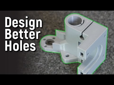 3 Design Tips for Better 3D Printed Holes - CAD For Newbies