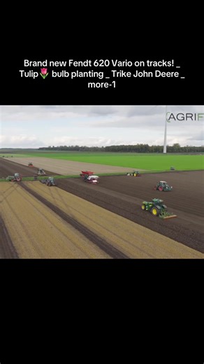 Brand new Fendt 620 Vario on tracks! _ Tulip🌷 bulb planting _ Trike John Deere _ more-1