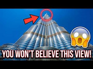 What It’s Like on the 125th Floor of Burj Khalifa 😳 | Dubai from the Top (4K)