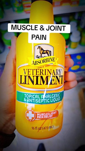 Relief for Joint Pain: Absorbine Veterinary Liniment