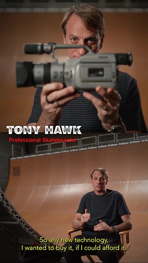 the Sony VX1000 changed the skate game forever. check out Red Bull’s No Rewind feature on YouTube detailing the camera skaters have known & loved for decades #sony #redbull #redbullskate #vx1000 #skateboarding