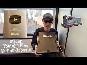 Most unusual Unboxing of a YouTube Silver Play Button. Inside an Elevator