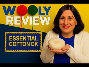 Wooly review - Rico design essentials cotton DK weight🧶 #homemakery #dk