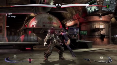 Injustice Gods Among Us Classic Battle - Raven Teen Titans
