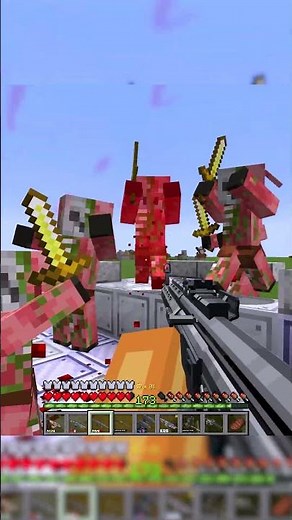 ZOMBIE BASE DEFENSE PT.2 #minecraft #zombie