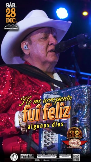 11K views · 525 reactions | Para qué me engaño...  ¡QUE HERMOSO COREAN! ¡EL PRÓXIMO 28 DE DICIEMBRE LLEGAMOS a la Arena Monterrey, PARA FESTEJAR NUESTRO 32 ANIVERSARIO! ¡Adquiere tus boletos en el siguiente link! https://www.superboletos.com/landing-evento/cBUCRogot8HYaqYwKZKesw #PoderDelNorteDeArturoBuenrostro | Poder Del Norte De Arturo Buenrostro | Facebook