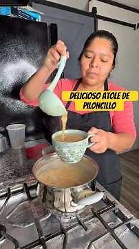 How to make piloncillo atole easily and quickly. #cooking #atole #style #Guerrero #Mexicanfood