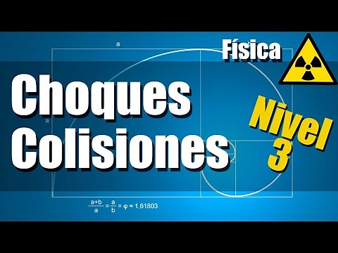 Choques o Colisiones - Ejercicios Resueltos - Nivel 3