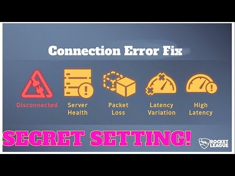 How To Fix Latency Variation/Lag Error In Rocket League