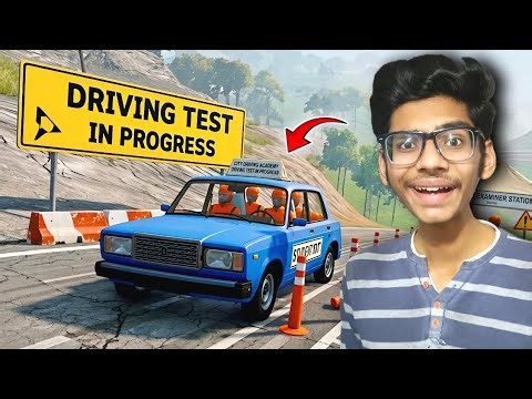 I Tried Passing a Driving License Test Game | Neon Gamerz