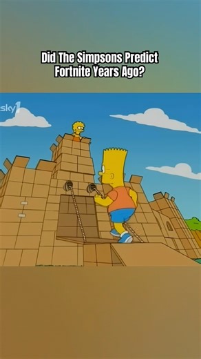 Did The Simpsons Give Them The Idea For Fortnite #fortnite #fortniteshorts #gaming