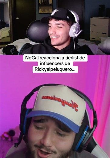 NoCal Reacts to Rickyelpeluquero's Influencer Tier List
