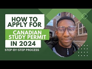 HOW TO APPLY FOR CANADIAN STUDY PERMIT IN 2024|| STEP BY STEP PROCESS