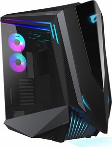 Gigabyte AORUS C700 Glass Gaming Full Tower Κουτί Υπολογιστή με Πλαϊνό Παράθυρο και RGB Φωτισμό Μαύρο