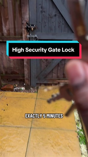High Security Gate Lock for Enhanced Home Security