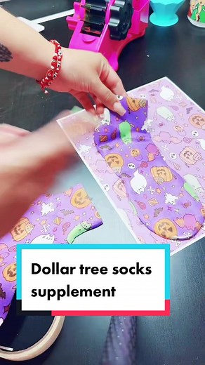 DIY Sublimation Dollar Tree Socks Tutorial