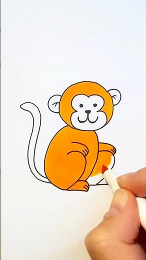This Simple Number Trick Makes Drawing Monkey EASY