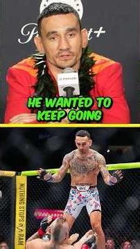 😮🇮🇪 Max Holloway Reveals What Conor McGregor Said To Him After Injuring His Leg At UFC 329