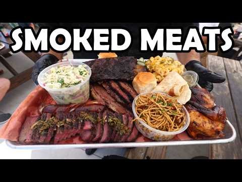 THE ULTIMATE Texas BBQ Tour in Orange County! 3 Best BBQ Joints!
