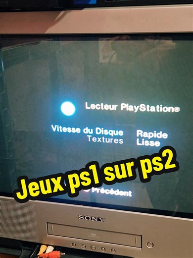 Mettre ses jeux ps1 sur ps2 c'est possible 😅. #playstation2 #ps1 #sony #retrogamingontiktok #jeuxvidéo