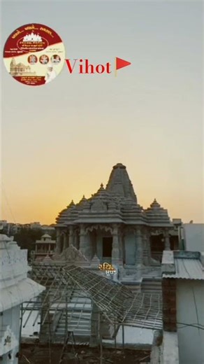@Ryshan program new temple renovation glcity gandhinagar