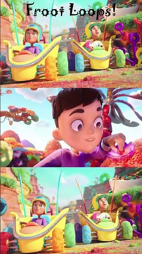 🎥 Discover the Magical World of Froot Loops! 🌈✨#shorts, #FrootLoops, #BreakfastFun, #SurveyJunkie