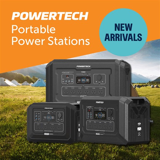 ⛺️𝗣𝗼𝘄𝗲𝗿 𝗬𝗼𝘂𝗿 𝗡𝗲𝘅𝘁 𝗔𝗱𝘃𝗲𝗻𝘁𝘂𝗿𝗲 𝘄𝗶𝘁𝗵 𝗣𝗼𝘄𝗲𝗿𝘁𝗲𝗰𝗵!🏖 Heading off-grid for a weekend of camping or fishing? Don’t let your gear run flat. The Powertech PowerStations by Jaycar is your silent, portable, and reliable power source – in stock at Electrical Discounters! ✅ Run your camp lights, fridge, phone & coffee machine ✅ Lightweight & easy to pack ✅ Recharge via mains, car, or solar ✅ Perfect for fishing trips, camping, 4WDing & more #Whyalla #portaugusta #portpirie #p