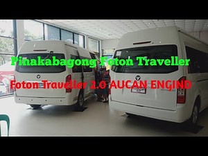 Foton Traveller X 2.0 AUCAN ENGINE 2023 Review #fotonphilippines#bobworksgarage