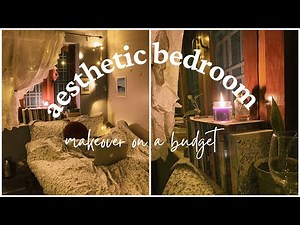Budget-friendly aesthetic room makeover | Easy Room Transformation + Room Tour