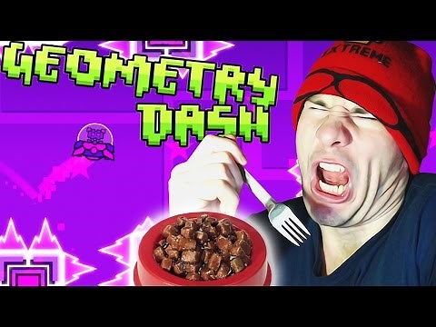 Geometry Dash ~ DOG FOOD CHALLENGE (Theory of Everything, Electroman Adventures)