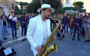 萨克斯街头表演《Lambada》- 2020- STREET SAX PERFORMANCE