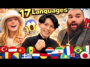 WILDEST Reactions When I Speak 17 Languages… Even Fighters Were SHOCKED 🔥