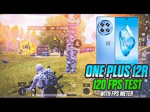 OnePlus 12R 💀BGMI Test With FPS Meter | OnePlus 12R BGMI 120 FPS✅ GAMEPLAY🔥🔥