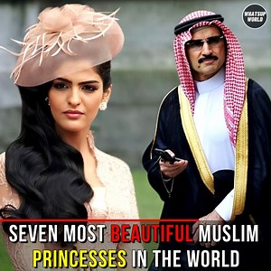 9.9K views · 214 reactions | 7 Most Beautiful Muslim Princess in The World | Whatsup World | Facebook