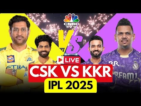 🔴IPL 2025 LIVE: CSK Vs KKR | Chennai Super Kings vs Kolkata Knight Riders | MS Dhoni | N18L