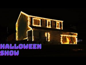 Halloween Projection Mapping Show