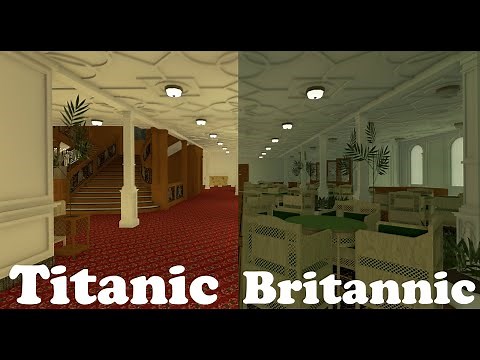 Titanic vs. (RMS) Britannic [Comparison]