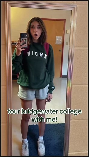 Take a tour of #bridgewatercollege 💚 #campustour #collegetour #collegelife