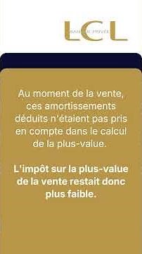 Céder un bien en LMNP : attention au calcul de la plus-value - LCL Banque Privée