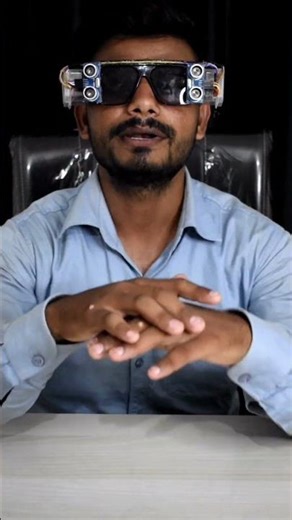 Blind Man Safety Project, New Science Project For Blind Man, New Science Project #science