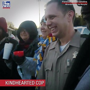 114K views · 2.6K reactions | A kindhearted police officer brought warm beverages to some early-morning shoppers waiting outside of a South Carolina discount store. | Fox News | Facebook