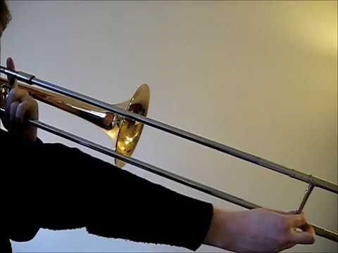 Learn to play B on trombone